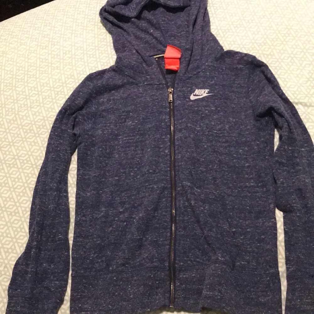 Navy blue nike hoodie